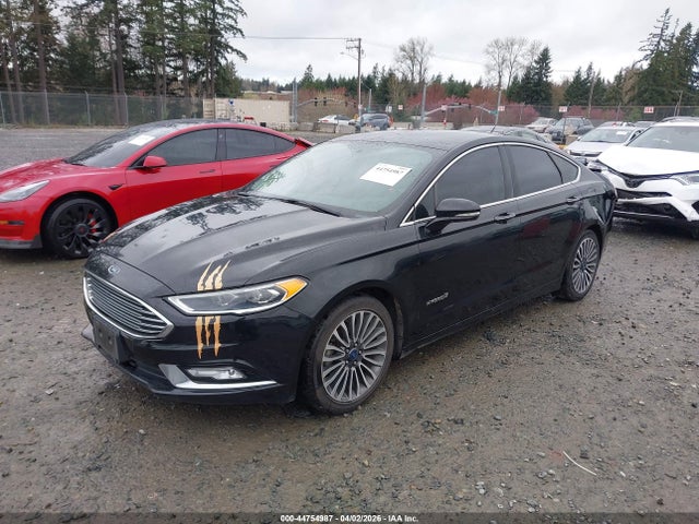 Ford Fusion Hybrid Titanium 2018 3FA6P0RUXJR192255 Image 2