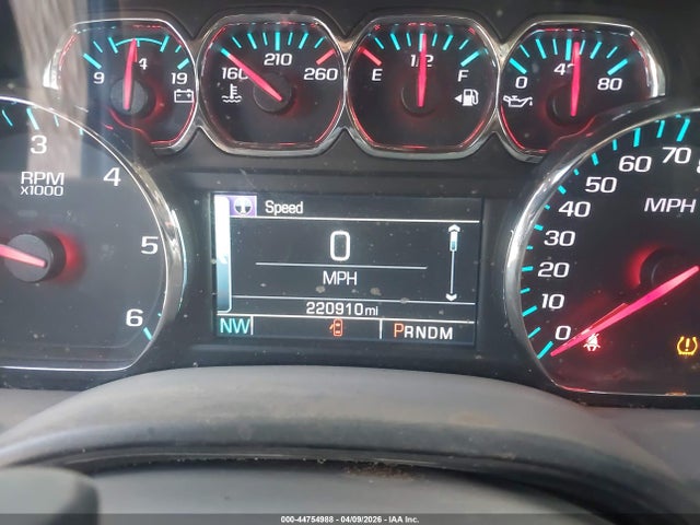 44754988 :رقم المزاد ، 1GCRCREC5FZ272795 vin ، 2015 Chevrolet Silverado 1500 1lt مزاد بيع