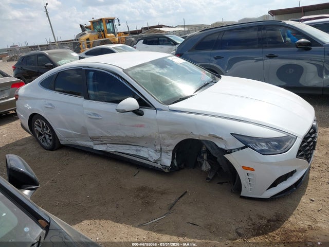 2020 Hyundai Sonata Sel მანქანა იყიდება აუქციონზე, vin: 5NPEF4JA2LH046178, აუქციონის ნომერი: 44755068