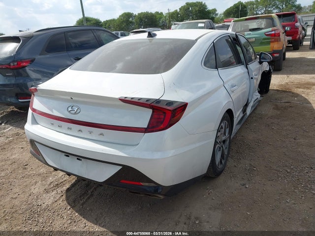2020 Hyundai Sonata Sel მანქანა იყიდება აუქციონზე, vin: 5NPEF4JA2LH046178, აუქციონის ნომერი: 44755068