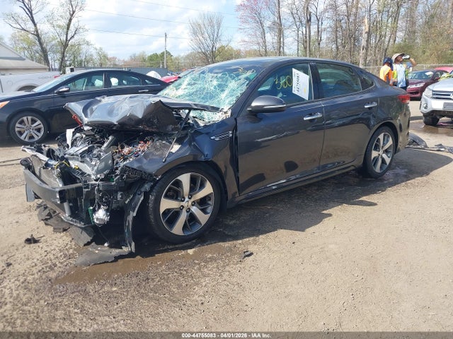 2019 Kia Optima S მანქანა იყიდება აუქციონზე, vin: 5XXGT4L30KG324019, აუქციონის ნომერი: 44755083