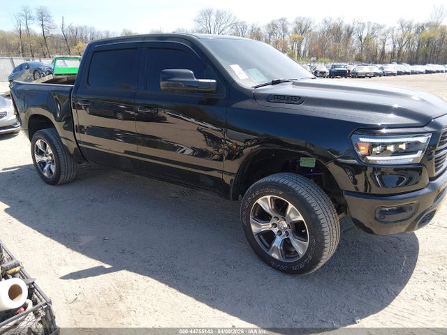 44755143 :رقم المزاد ، 1C6SRFFT0KN859556 vin ، 2019 Ram 1500 Big Horn/lone Star  4x4 5'7 Box مزاد بيع