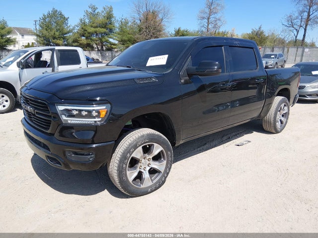 44755143 :رقم المزاد ، 1C6SRFFT0KN859556 vin ، 2019 Ram 1500 Big Horn/lone Star  4x4 5'7 Box مزاد بيع