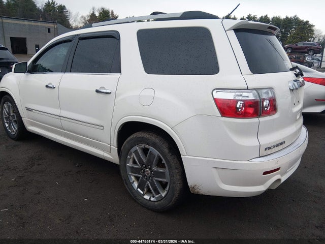 2012 Gmc Acadia Denali მანქანა იყიდება აუქციონზე, vin: 1GKKVTED5CJ250831, აუქციონის ნომერი: 44755174