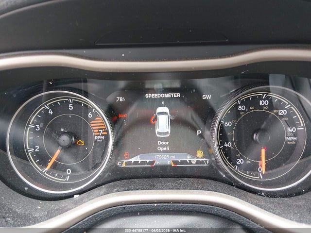 Продажа на аукционе авто 2016 Jeep Cherokee Limited, vin: 1C4PJMDB5GW240246, номер лота: 44755177