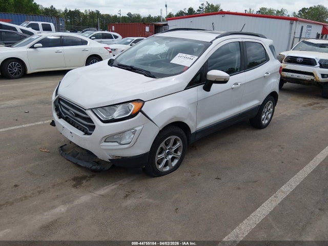 Aukcja sprzedaży 2020 Ford Ecosport Se, vin: MAJ3S2GE4LC336831, numer aukcji: 44755184