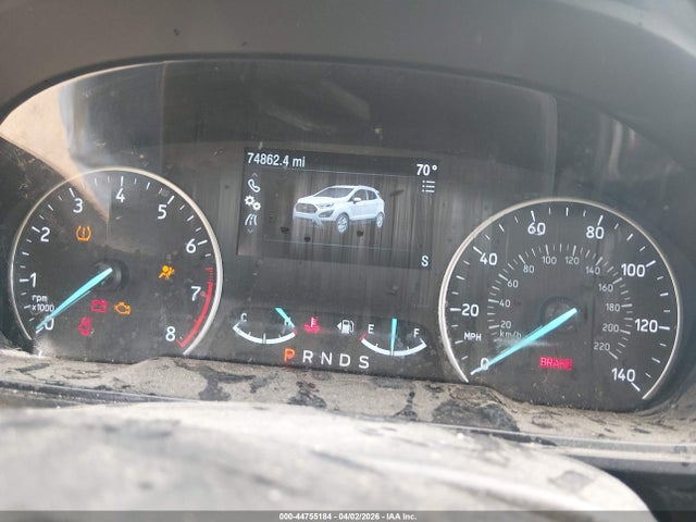 Aukcja sprzedaży 2020 Ford Ecosport Se, vin: MAJ3S2GE4LC336831, numer aukcji: 44755184