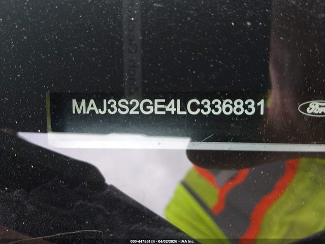 Aukcja sprzedaży 2020 Ford Ecosport Se, vin: MAJ3S2GE4LC336831, numer aukcji: 44755184