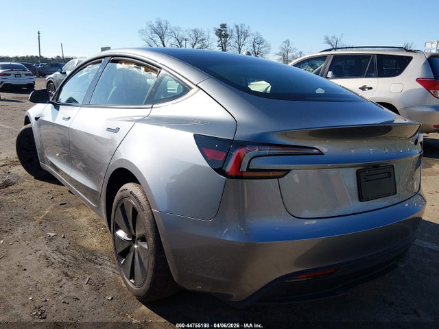 44755188 :رقم المزاد ، 5YJ3E1EB3SF997790 vin ، 2025 Tesla Model 3 Long Range All-wheel Drive مزاد بيع