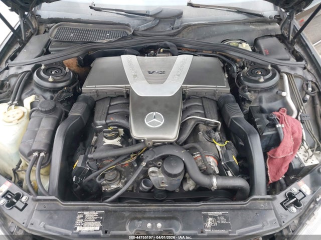 Продаж на аукціоні авто 2001 Mercedes-benz S 600, vin: WDBNG78J11A208437, номер лоту: 44755197