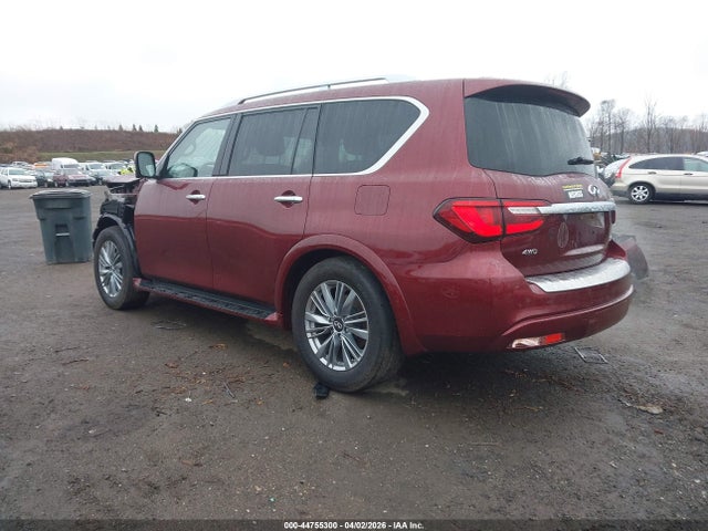 Aukcja sprzedaży 2022 Infiniti Qx80 Luxe Awd, vin: JN8AZ2AE1N9292698, numer aukcji: 44755300