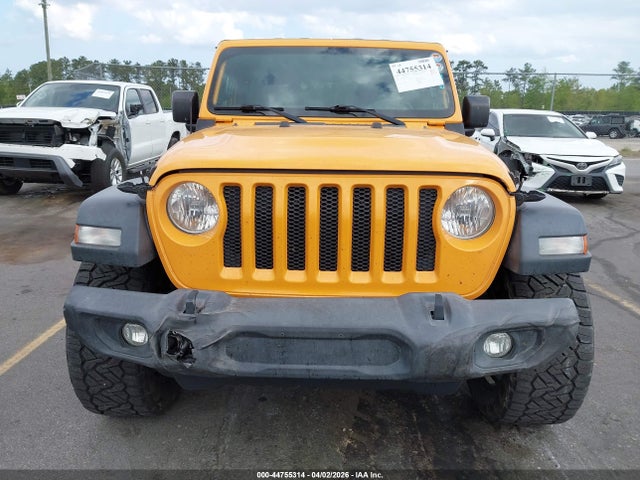 44755314 :رقم المزاد ، 1C4HJXDG4JW150188 vin ، 2018 Jeep Wrangler Unlimited Sport S 4x4 مزاد بيع