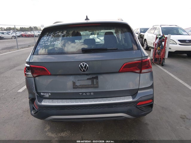 44755341 :رقم المزاد ، 3VVCX7B27NM050867 vin ، 2022 Volkswagen Taos 1.5t S مزاد بيع