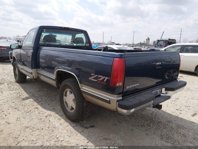 44755352 :رقم المزاد ، 1GTEK14R7WZ528797 vin ، 1998 Gmc Sierra 1500 Sl Wideside مزاد بيع