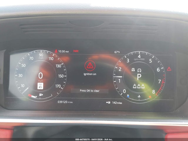 44755375 :رقم المزاد ، SALWR2SE8LA709397 vin ، 2020 Land Rover Range Rover Sport Hse Dynamic مزاد بيع