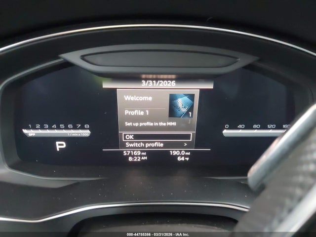 44755386 :رقم المزاد ، WAUPFAF29LN016911 vin ، 2020 Audi S7 Sportback Premium Plus Tfsi Quattro Tiptronic مزاد بيع