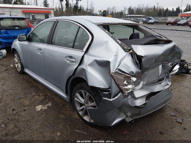 Продажа на аукционе авто 2013 Subaru Legacy 2.5i Premium, vin: 4S3BMBC66D3029628, номер лота: 44755397