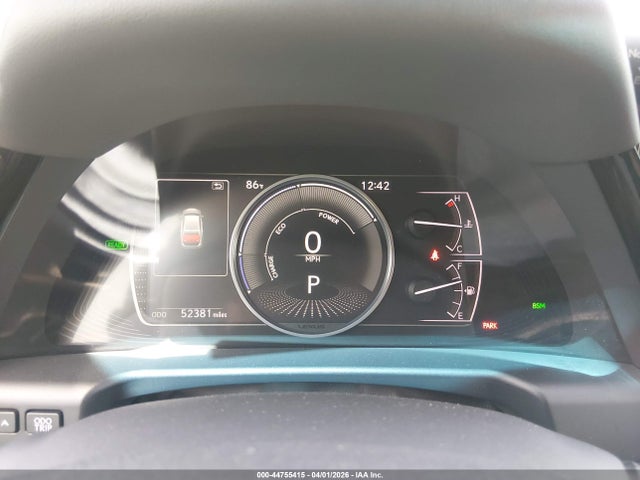 Aukcja sprzedaży 2022 Lexus Es 300h, vin: 58ADA1C19NU025167, numer aukcji: 44755415