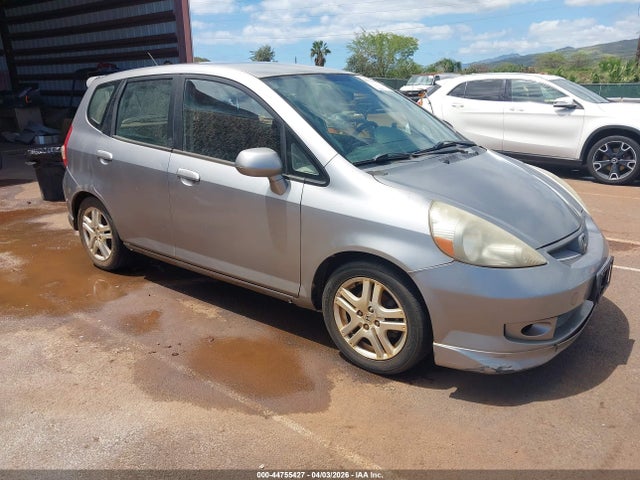 44755427 :رقم المزاد ، JHMGD38667S042506 vin ، 2007 Honda Fit Sport مزاد بيع