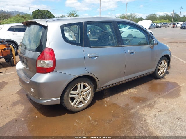 44755427 :رقم المزاد ، JHMGD38667S042506 vin ، 2007 Honda Fit Sport مزاد بيع