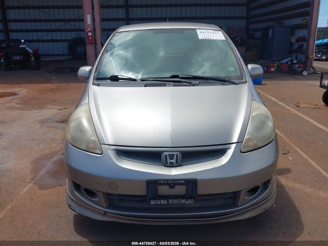 44755427 :رقم المزاد ، JHMGD38667S042506 vin ، 2007 Honda Fit Sport مزاد بيع