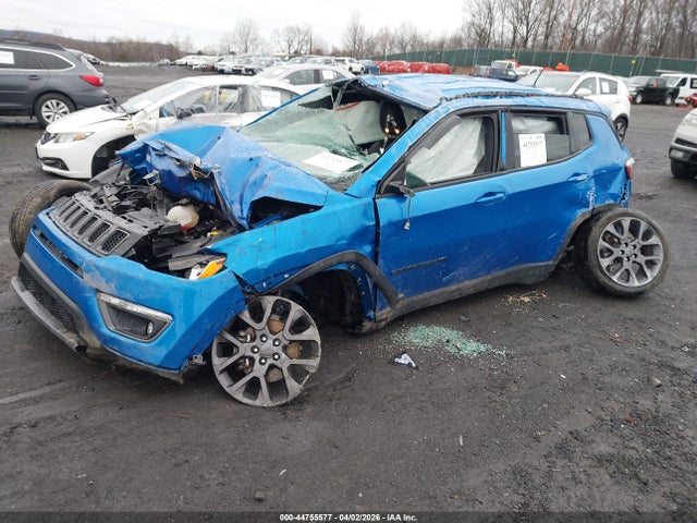 Продажа на аукционе авто 2021 Jeep Compass 80th Anniversary 4x4, vin: 3C4NJDEB7MT525070, номер лота: 44755577