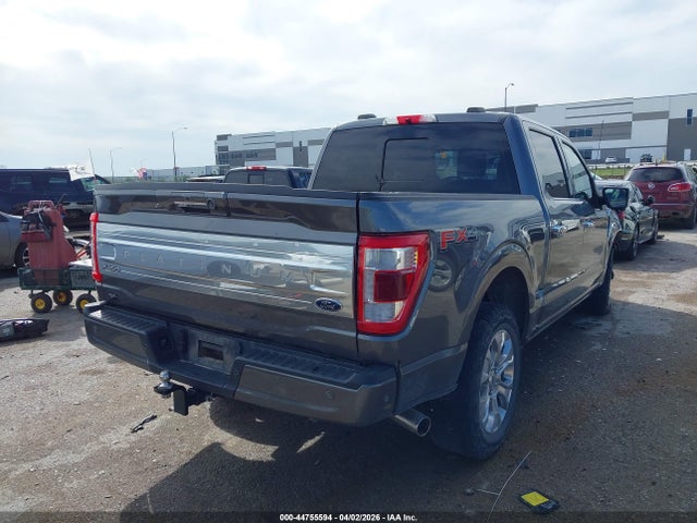 Aukcja sprzedaży 2022 Ford F-150 Platinum, vin: 1FTFW1E56NFB15385, numer aukcji: 44755594