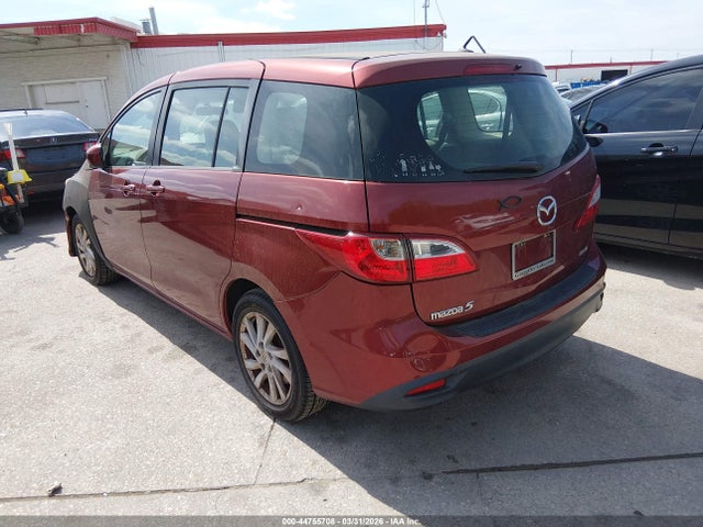 44755708 :رقم المزاد ، JM1CW2BL1C0143266 vin ، 2012 Mazda Mazda5 Sport مزاد بيع