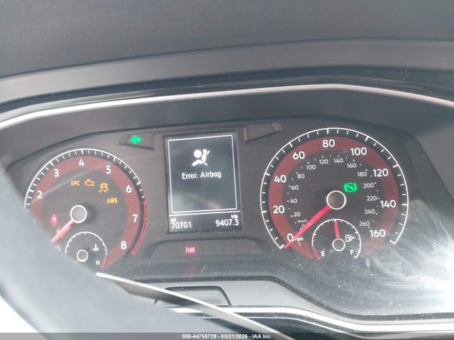 44755729 :رقم المزاد ، 3VWCB7BU1KM225525 vin ، 2019 Volkswagen Jetta 1.4t R-line/1.4t S/1.4t Se مزاد بيع