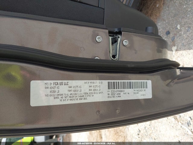 2019 DODGE CHARGER 2C3CDXJG7KH668418 Photo 8