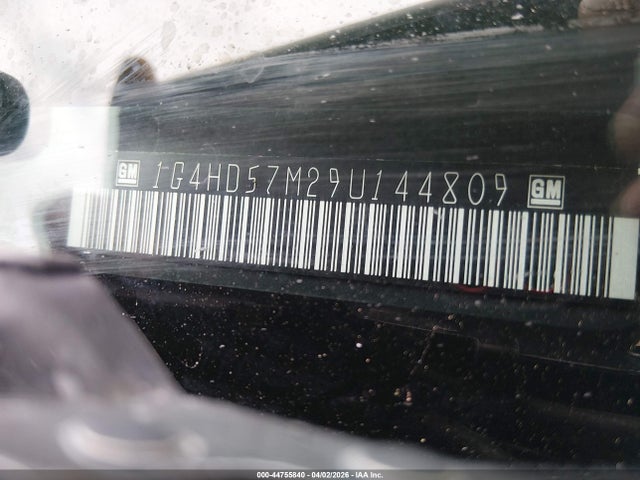 Продажа на аукционе авто 2009 Buick Lucerne Cxl-4, vin: 1G4HD57M29U144809, номер лота: 44755840