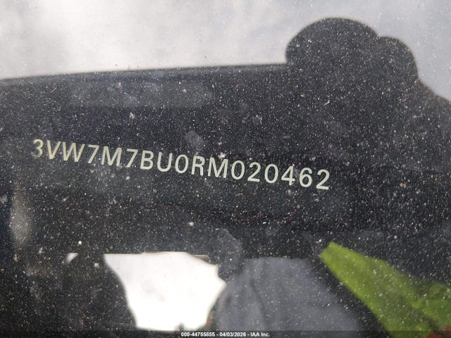 Aukcja sprzedaży 2024 Volkswagen Jetta 1.5t Se, vin: 3VW7M7BU0RM020462, numer aukcji: 44755855