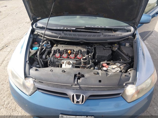 44755860 :رقم المزاد ، 2HGFG11886H521487 vin ، 2006 Honda Civic Ex مزاد بيع