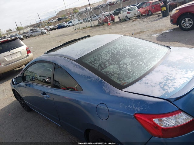 44755860 :رقم المزاد ، 2HGFG11886H521487 vin ، 2006 Honda Civic Ex مزاد بيع