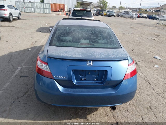 44755860 :رقم المزاد ، 2HGFG11886H521487 vin ، 2006 Honda Civic Ex مزاد بيع