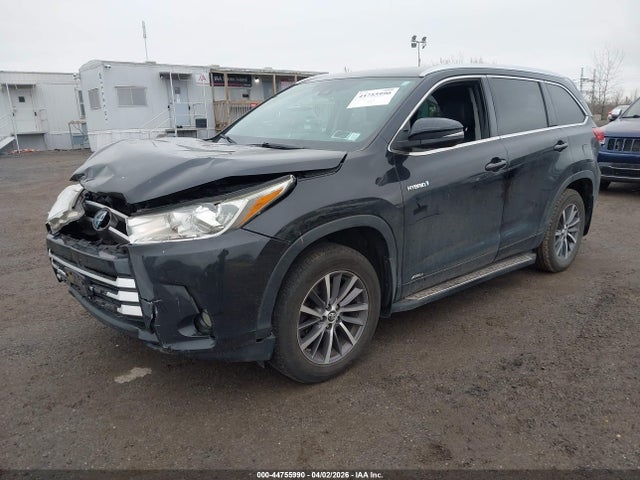 2018 Toyota Highlander Hybrid Xle მანქანა იყიდება აუქციონზე, vin: 5TDJGRFH2JS040256, აუქციონის ნომერი: 44755990