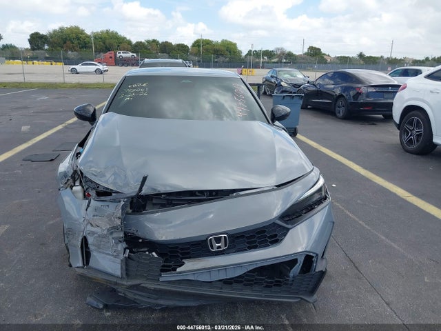 44756013 :رقم المزاد ، 2HGFE2F51SH583026 vin ، 2025 Honda Civic Sport مزاد بيع