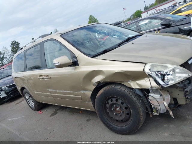 2011 Kia Sedona Lx მანქანა იყიდება აუქციონზე, vin: KNDMG4C74B6385138, აუქციონის ნომერი: 44756014