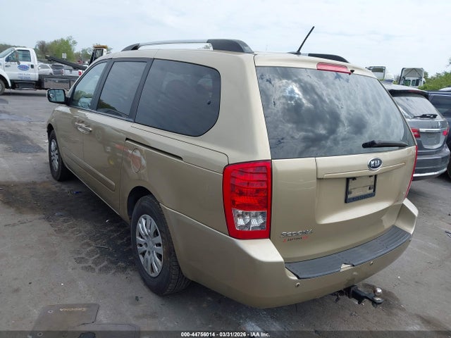 2011 Kia Sedona Lx მანქანა იყიდება აუქციონზე, vin: KNDMG4C74B6385138, აუქციონის ნომერი: 44756014
