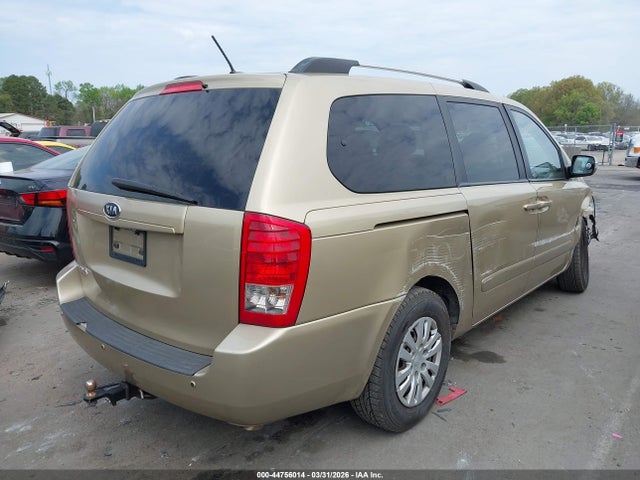 2011 Kia Sedona Lx მანქანა იყიდება აუქციონზე, vin: KNDMG4C74B6385138, აუქციონის ნომერი: 44756014