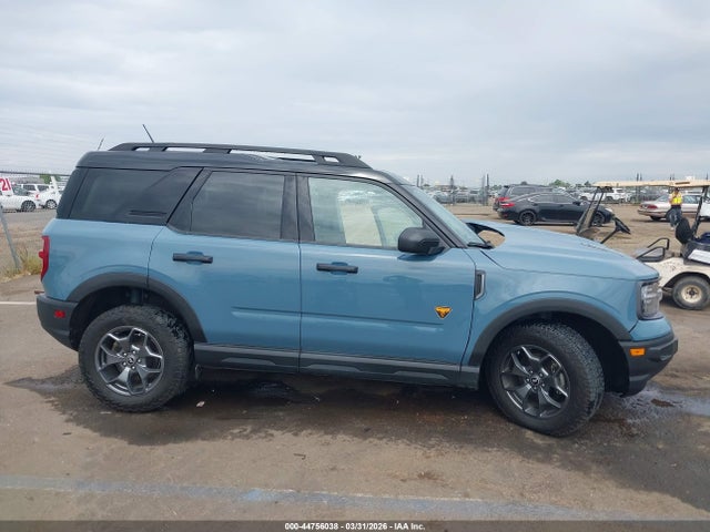 44756038 :رقم المزاد ، 3FMCR9D94NRE22999 vin ، 2022 Ford Bronco Sport Badlands مزاد بيع