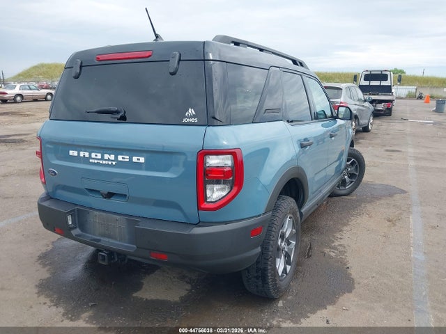 44756038 :رقم المزاد ، 3FMCR9D94NRE22999 vin ، 2022 Ford Bronco Sport Badlands مزاد بيع