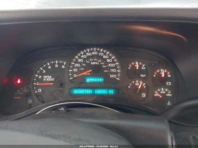 44756088 :رقم المزاد ، 1GCHK29U13E338707 vin ، 2003 Chevrolet Silverado 2500hd Ls مزاد بيع