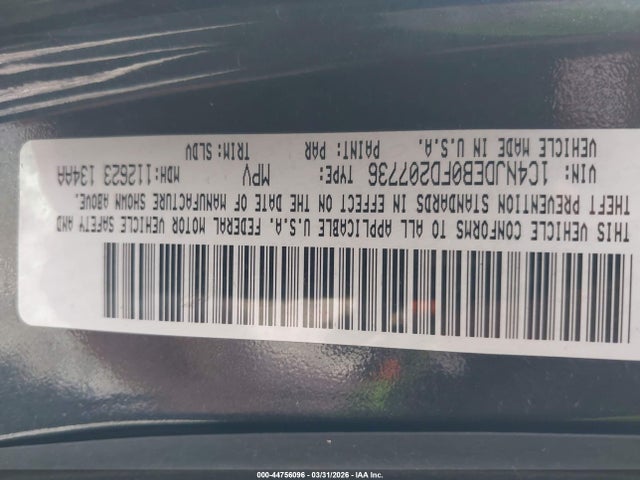 2015 JEEP COMPASS 1C4NJDEB0FD207736 Photo 8