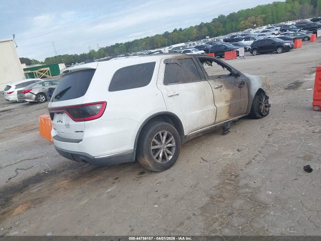2016 Dodge Durango Limited მანქანა იყიდება აუქციონზე, vin: 1C4RDHDG8GC361342, აუქციონის ნომერი: 44756107