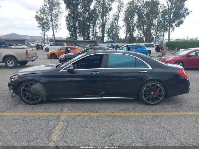 2015 Mercedes-benz S 550 4matic მანქანა იყიდება აუქციონზე, vin: WDDUG8FB3FA123756, აუქციონის ნომერი: 44756181