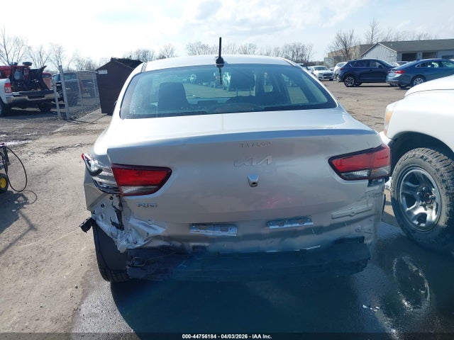 2022 Kia Rio Lx მანქანა იყიდება აუქციონზე, vin: 3KPA24AD9NE466693, აუქციონის ნომერი: 44756184