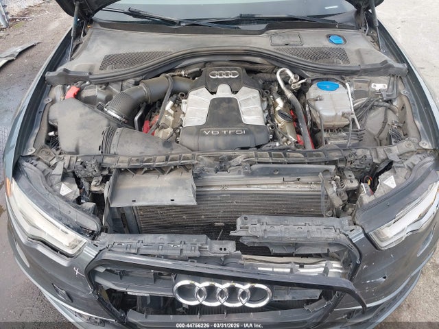2015 Audi A6 3.0t Premium Plus მანქანა იყიდება აუქციონზე, vin: WAUHGAFC7FN030076, აუქციონის ნომერი: 44756226