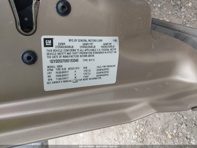 2006 CADILLAC SRX 1GYEE637060153340 Photo 8