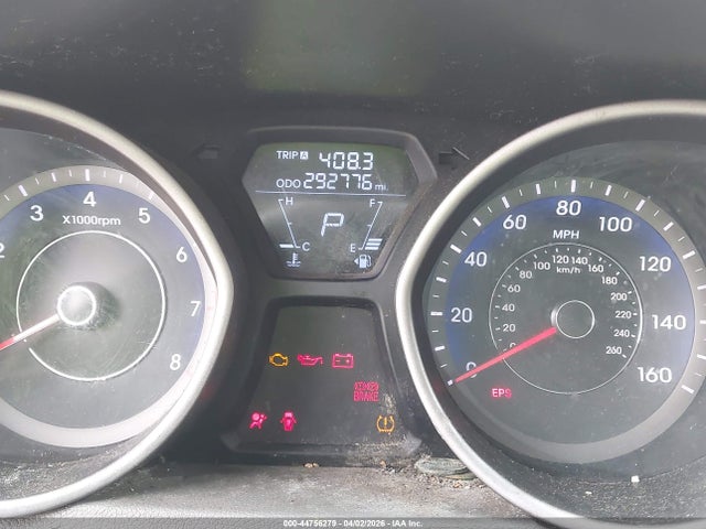 44756279 :رقم المزاد ، KMHDH4AE2DU873092 vin ، 2013 Hyundai Elantra Gls مزاد بيع